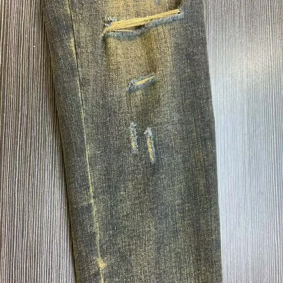 amiri vintage ripped casual jeans